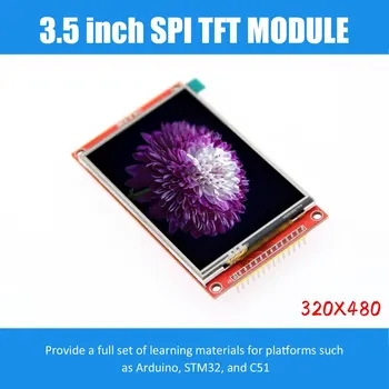 3.5 collu, 320*240 SPI Sērijas TFT LCD Modulis Ekrānu Optisko Touch Panelis Vadītāja IC ILI9341 par MCU
