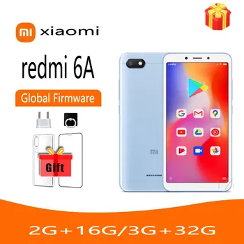 Xiaomi-Redmi 6A Viedtālrunis, 16.G, 32G, 5.45 Collas, Google Play, Android Sejas Instock